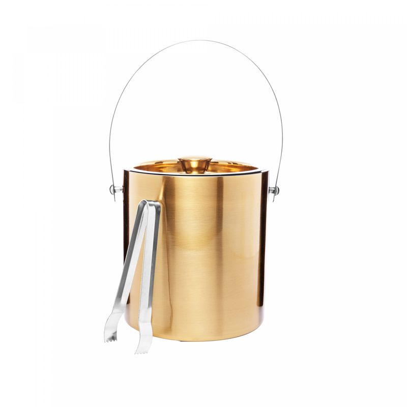 Balde-de-Gelo-de-Aco-Inox-Dourado-Old-Fashioned-Wolff