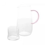 Jarra-de-Vidro-Borossilicato-com-Alca-e-Copo-Fun-Rosa-13L-Wolff