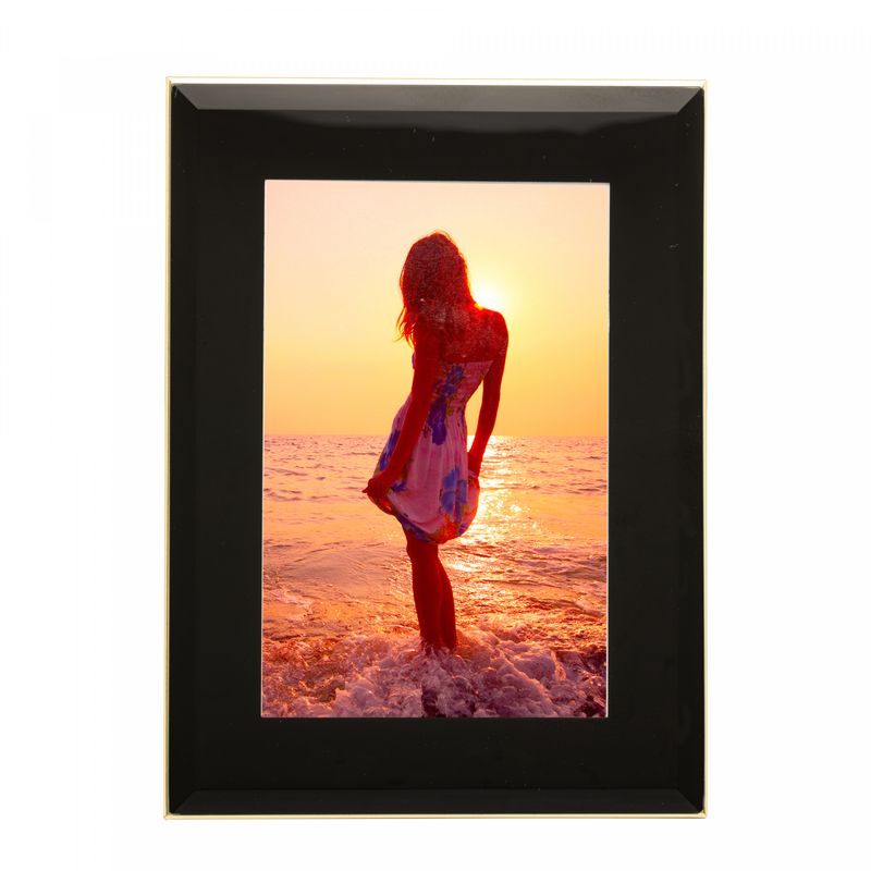 Porta-Retrato-de-Aco-Inox-com-Vidro-Preto-13cm-x-18cm-Wolff