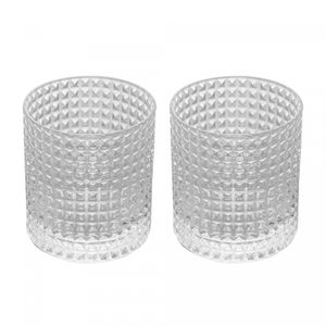 Conjunto 2 Copos para Whisky de Vidro Spike 320ml - Wolff