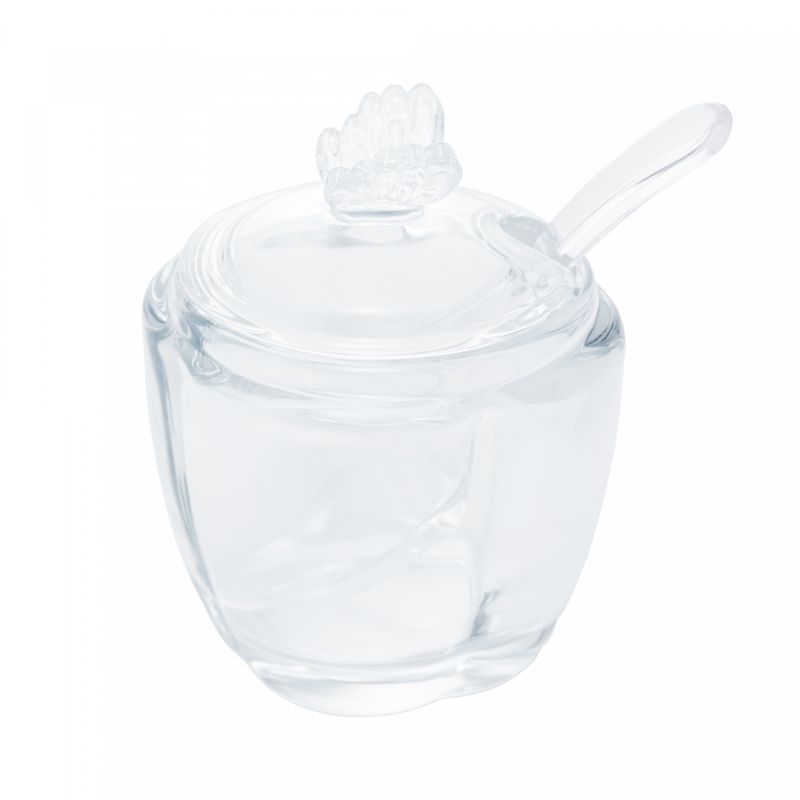 Acucareiro-de-Vidro-com-Colher-Butterfly-85cm-x-85cm-x-11cm-Wolff