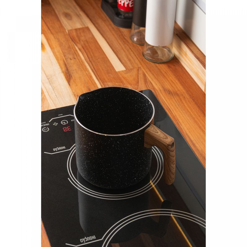 Leiteira-em-Aluminio-com-Revestimento-Ceramico-Granilite-Preta-12cm-Wolff
