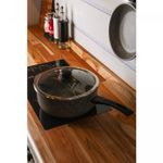Panela-de-Inducao-em-Aluminio-com-Revestimento-Ceramico-e-Tampa-de-Vidro-Granilite-Cinza-24cm