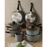 Cacarola-de-Inducao-em-Aluminio-com-Revestimento-Ceramico-e-Tampa-de-Vidro-Granilite-Cinza-24cm-