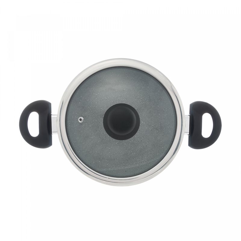 Cacarola-de-Inducao-em-Aluminio-com-Revestimento-Ceramico-e-Tampa-de-Vidro-Granilite-Cinza-20cm-