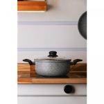 Cacarola-de-Inducao-em-Aluminio-com-Revestimento-Ceramico-e-Tampa-de-Vidro-Granilite-Cinza-20cm-