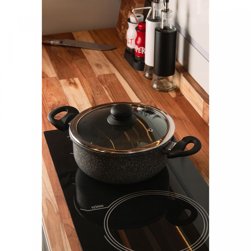 Cacarola-de-Inducao-em-Aluminio-com-Revestimento-Ceramico-e-Tampa-de-Vidro-Granilite-Cinza-20cm-