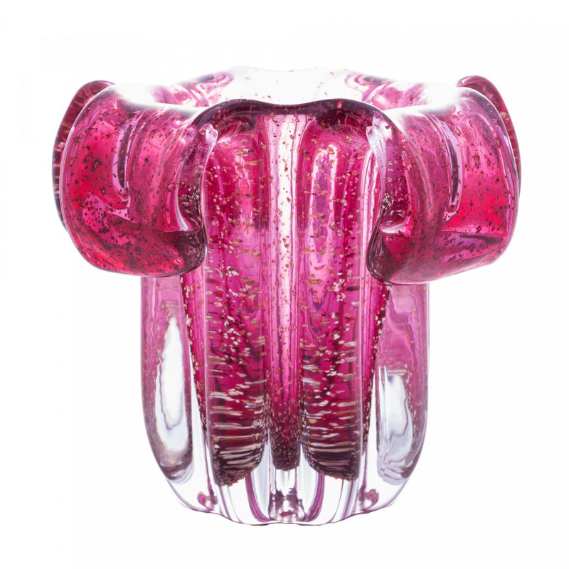 Vaso-de-Vidro-Italy-Rosa-e-Dourado-15cm-x-16cm-Wolff