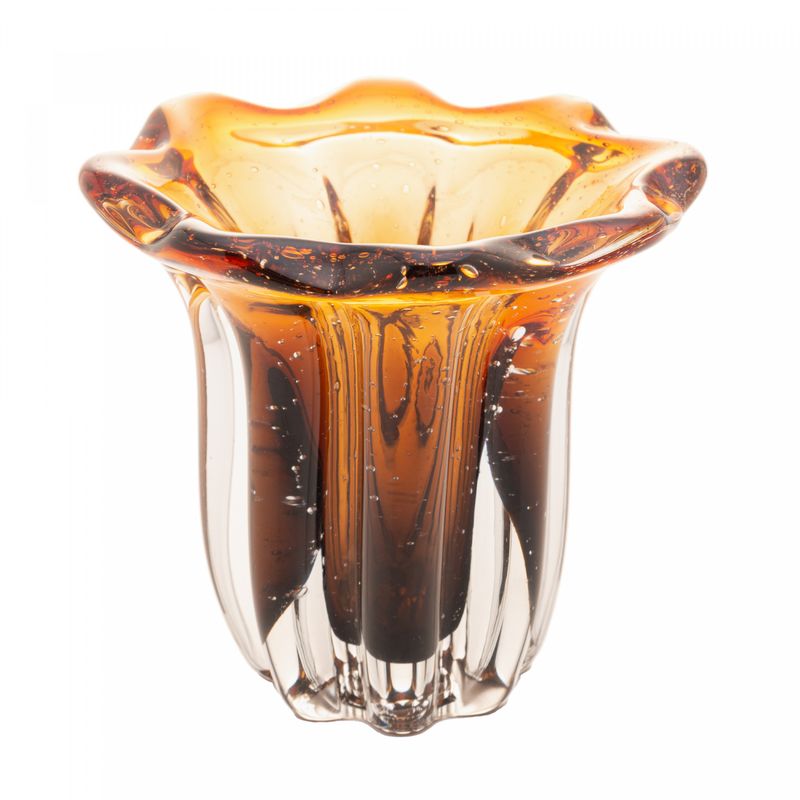 Vaso-de-Vidro-Italy-Ambar-e-Marrom-145cm-x-13cm-Wolff