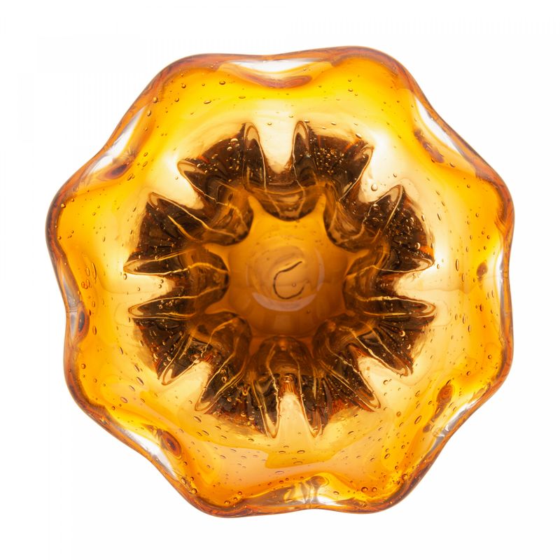 Vaso-de-Vidro-Italy-Ambar-e-Marrom-145cm-x-13cm-Wolff