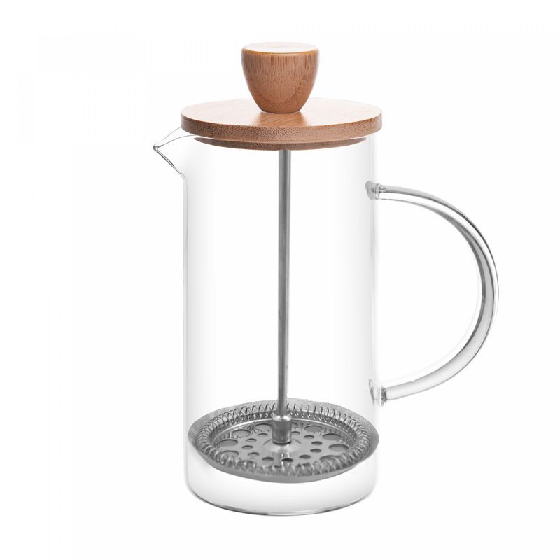 Cafeteira-Prensa-Francesa-de-Vidro-Borossilicato-e-Tampa-de-Bambu-600ml-Wolff