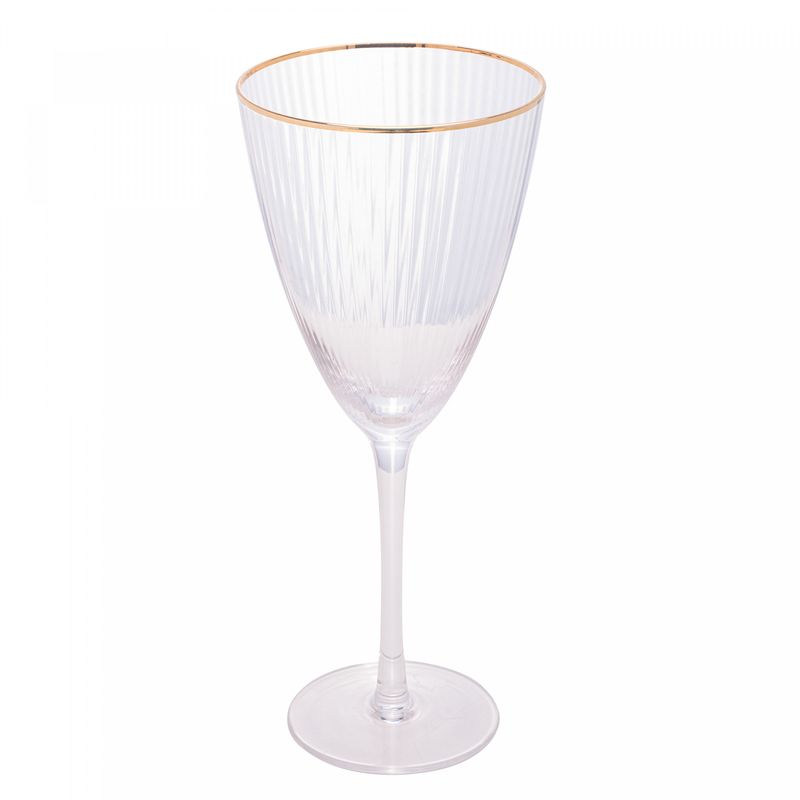 Conjunto-2-Tacas-para-Vinho-De-Vidro-Com-Borda-Dourada-Lines-400Ml-Wolff