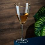 Conjunto-2-Tacas-para-Vinho-De-Vidro-Com-Borda-Dourada-Lines-400Ml-Wolff