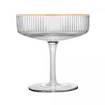 Conjunto-2-Tacas-de-Vidro-Coupe-com-Borda-Dourada-Lines-200ml-Wolff