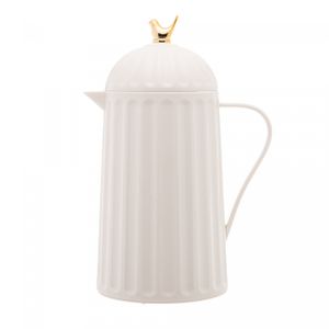 Garrafa Térmica de Plástico Bird Branca 600ml - Wolff