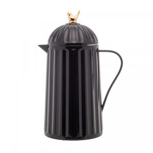 Garrafa Térmica de Plástico Bird Preta 600ml - Wolff
