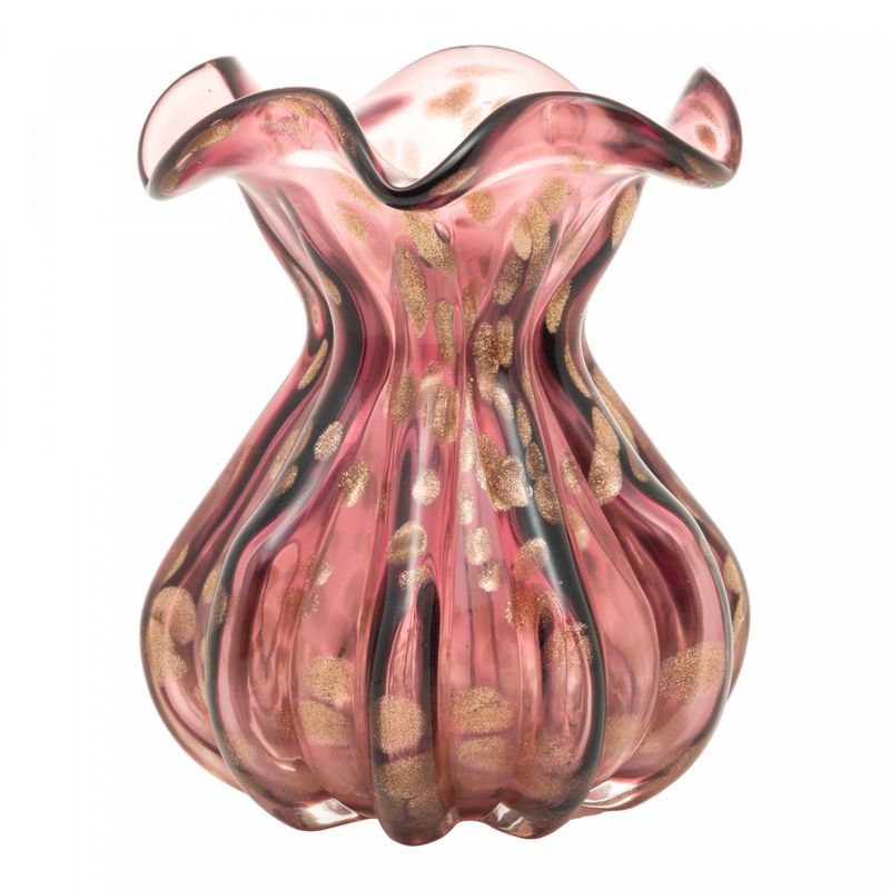 Vaso-de-Vidro-Italy-Ambar-e-Dourado-10cm-x-11cm-Wolff