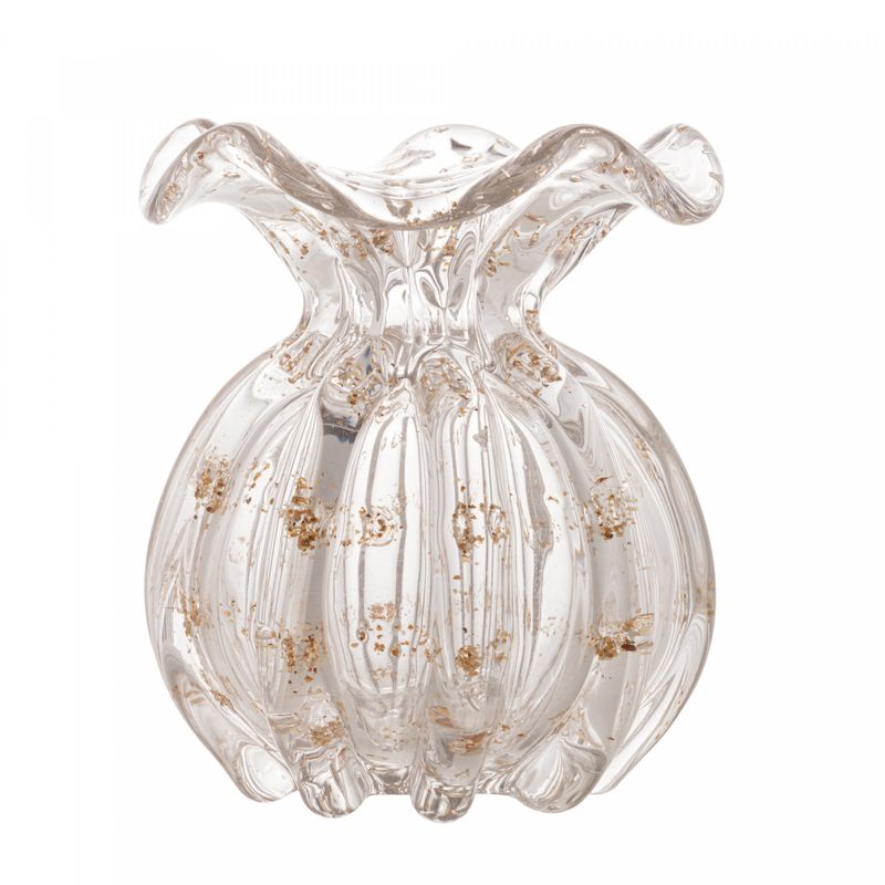Vaso-de-Vidro-Italy-Transparente-e-Dourado-115cm-x-13cm-Wolff