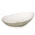 Bowl-de-Cristal-Martelado-com-Borda-Dourada-Taj-Verde-25cm-x-13cm-x-6cm-Wolff