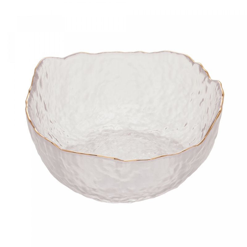 Bowl-de-Cristal-Martelado-com-Borda-Dourada-Taj-17cm-x-8cm-Wolff