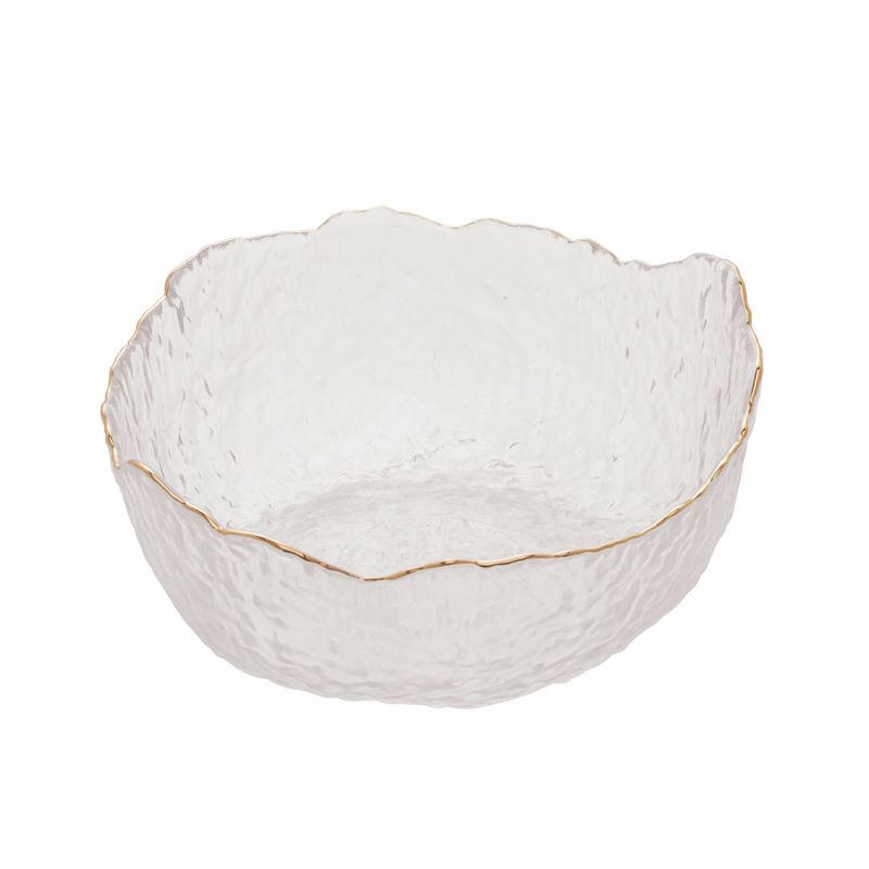 Bowl-de-Cristal-Martelado-com-Borda-Dourada-Taj-19cm-x-10cm-Wolff