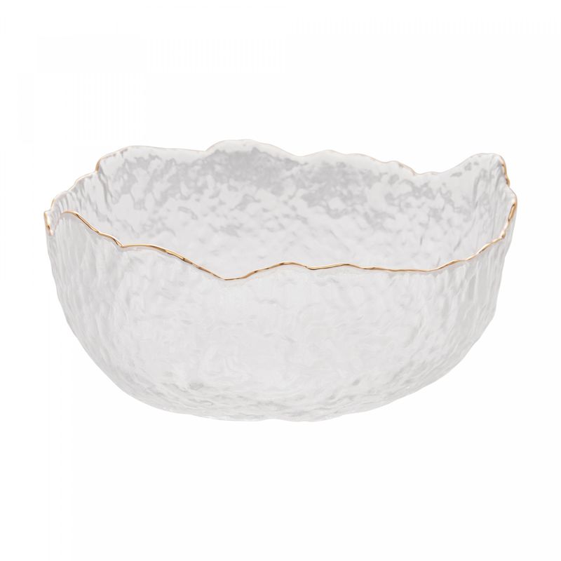 Bowl-de-Cristal-Martelado-com-Borda-Dourada-Taj-19cm-x-10cm-Wolff
