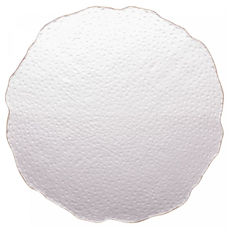 Prato-para-Servir-de-Cristal-Martelado-com-Borda-Dourada-Taj-26cm-Wolff