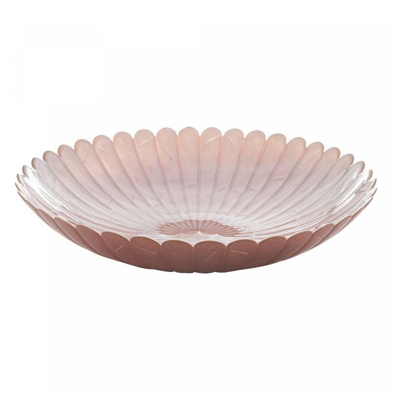 Centro-de-Mesa-de-Vidro-Ibis-Rose-40cm-x-85cm-Wolff