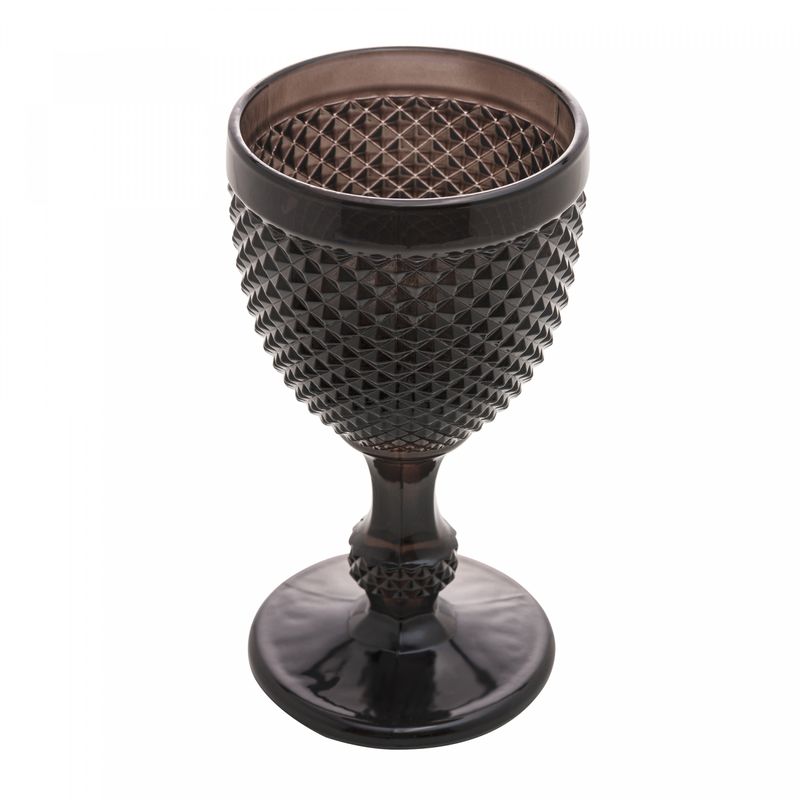 Taca-para-Agua-De-Vidro-Bico-De-Jaca-Preta-300Ml-Wolff