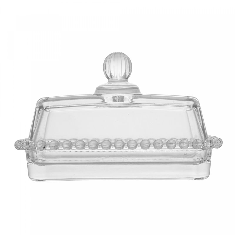 Manteigueira-de-Cristal-com-Tampa-Pearl-17cm-x-105cm-x-10cm-Wolff