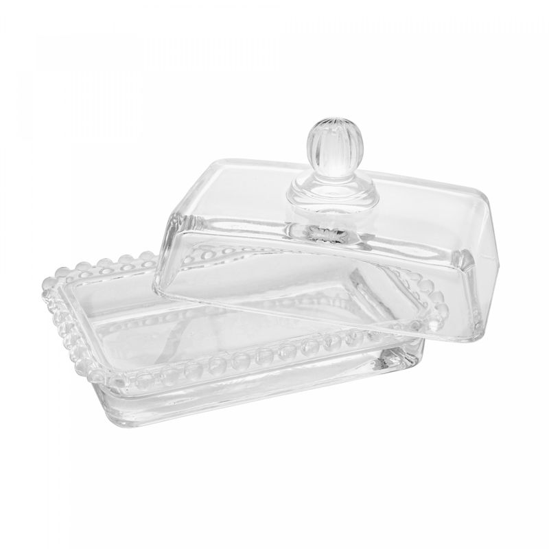 Manteigueira-de-Cristal-com-Tampa-Pearl-17cm-x-105cm-x-10cm-Wolff