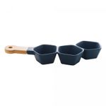 Petisqueira-de-Porcelana-com-Cabo-Bambu-Azul-Matt-36cm-x-13cm-x-5cm-Wolff