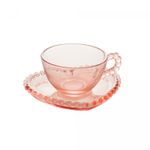 Conjunto-4-Xicaras-de-Cha-de-Cristal-com-Pires-Coracao-Pearl-Rosa-180ml-Wolff