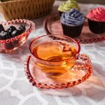 Conjunto-4-Xicaras-de-Cha-de-Cristal-com-Pires-Coracao-Pearl-Rosa-180ml-Wolff
