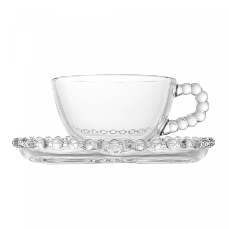 Conjunto-4-Xicaras-de-Cha-de-Cristal-com-Pires-Coracao-Pearl-180ml-Wolff