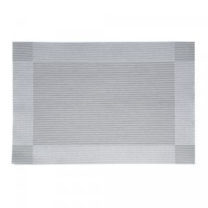 Lugar Americano de PVC Prateado 45cm x 30cm -- Wolff