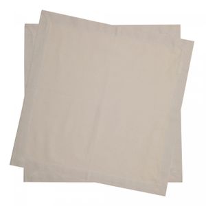 Conjunto 2 Guardanapos de Algodão Areia 40cm x 40cm - Wolff