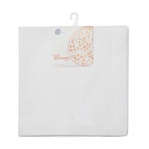 Conjunto 2 Guardanapos de Algodão Branco 40cm x 40cm - Wolff