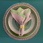 Lugar-Americano-de-Polipropileno-Mesclado-Flowered-Marrom-38cm-Wolff