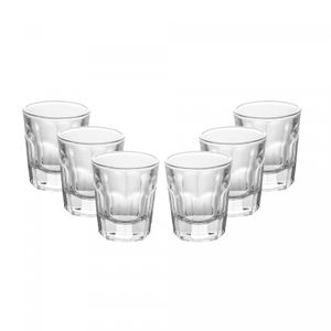 Conjunto 6 Copos de Vidro para Shot Allure 30ml - Wolff