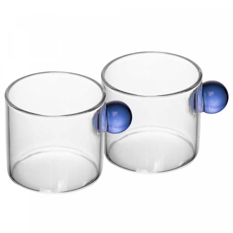 Conjunto-2-Xicara-de-Cafe-com-Alca-Esfera-Azul-95ml-Vidro-Borossilicato-Wolff