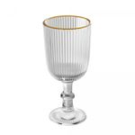 Taca-para-Licor-com-Fio-de-Ouro-Lines-75ml-Vidro-Wolff