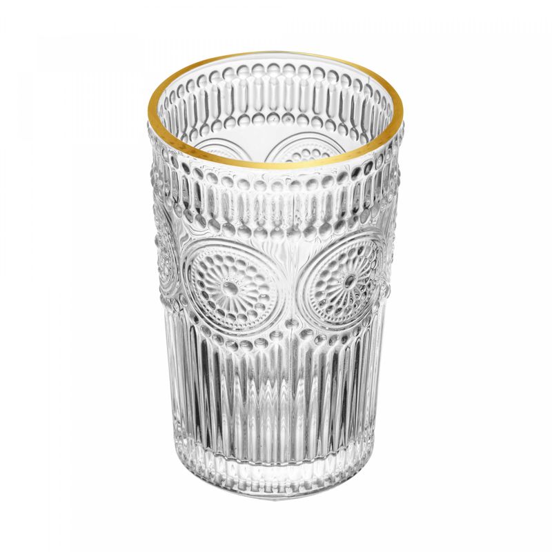 Copo-Alto-com-Fio-de-Ouro-Mandala-380ml-Vidro-Wolff