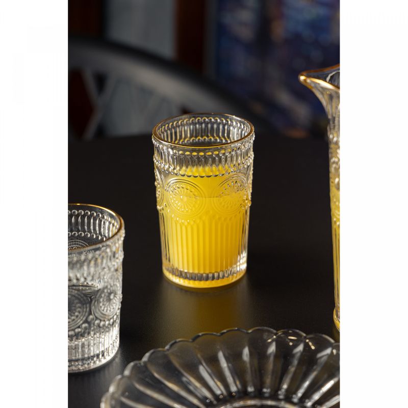Copo-Alto-com-Fio-de-Ouro-Mandala-380ml-Vidro-Wolff