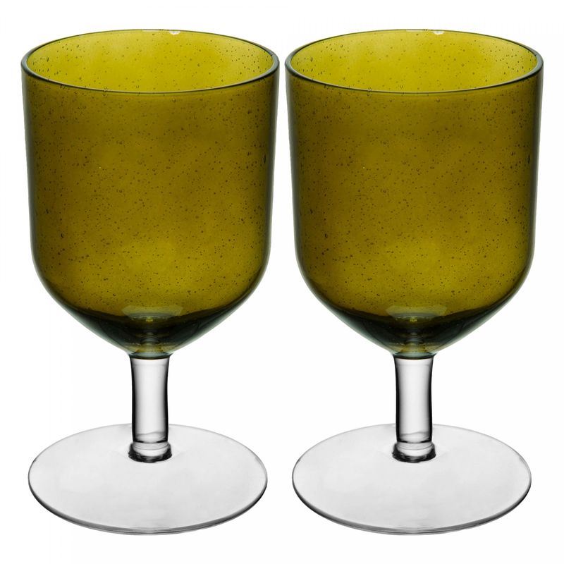 Conjunto-de-2-Tacas-Boreal-400ml-Verde-Vidro-Wolff