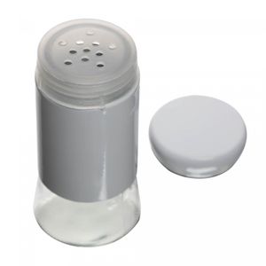 Porta temperos Versatile 135ml Branco Vidro - Wolff