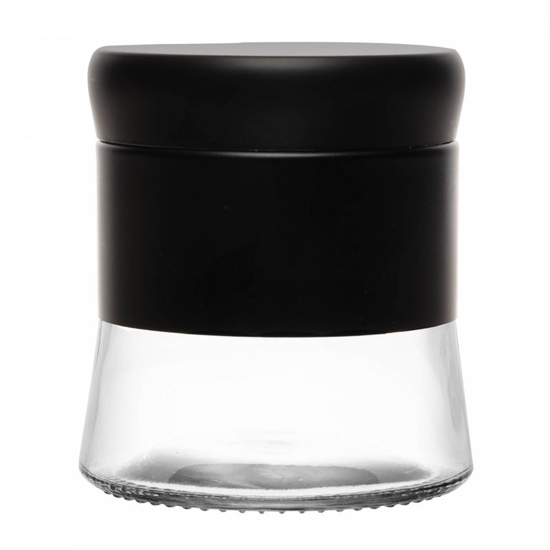 Porta-Mantimento-Versatile-400ml-Preto-Vidro-Wolff