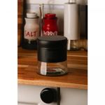 Porta-Mantimento-Versatile-400ml-Preto-Vidro-Wolff