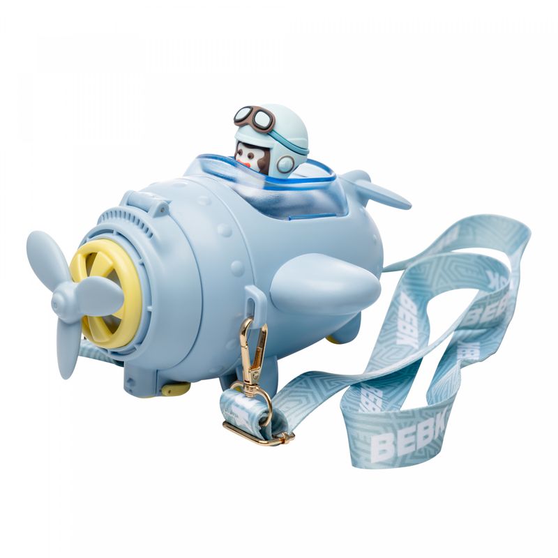 Garrafa-Squeeze-Infantil-Aviao-500ml-Azul-Plastico-Wolff
