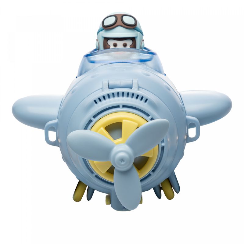 Garrafa-Squeeze-Infantil-Aviao-500ml-Azul-Plastico-Wolff
